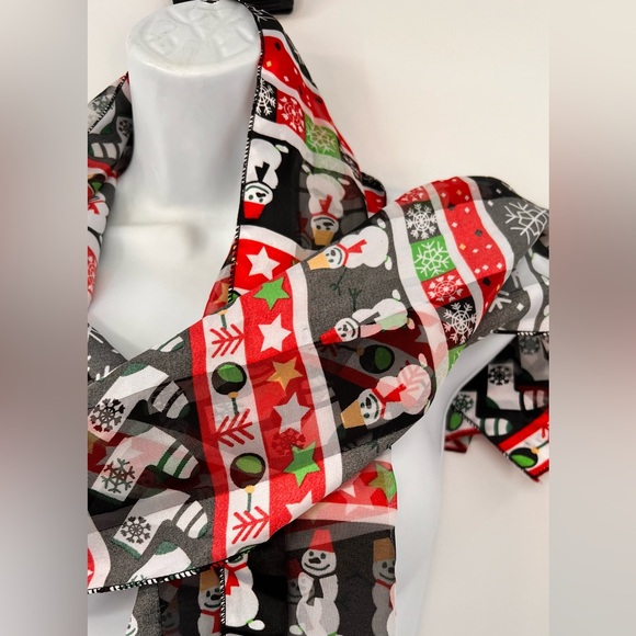 Christmas scarf - Picture 2 of 2